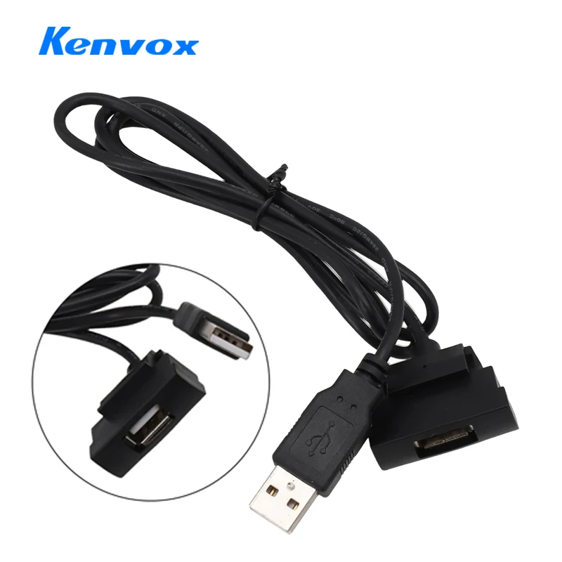 RCD510 RCD315 USB Socket Cable Adapter CD Changer Radio 4 Pin Plug Slot Button Interface For Skoda Octavia 2 For VW Jetta Golf 5