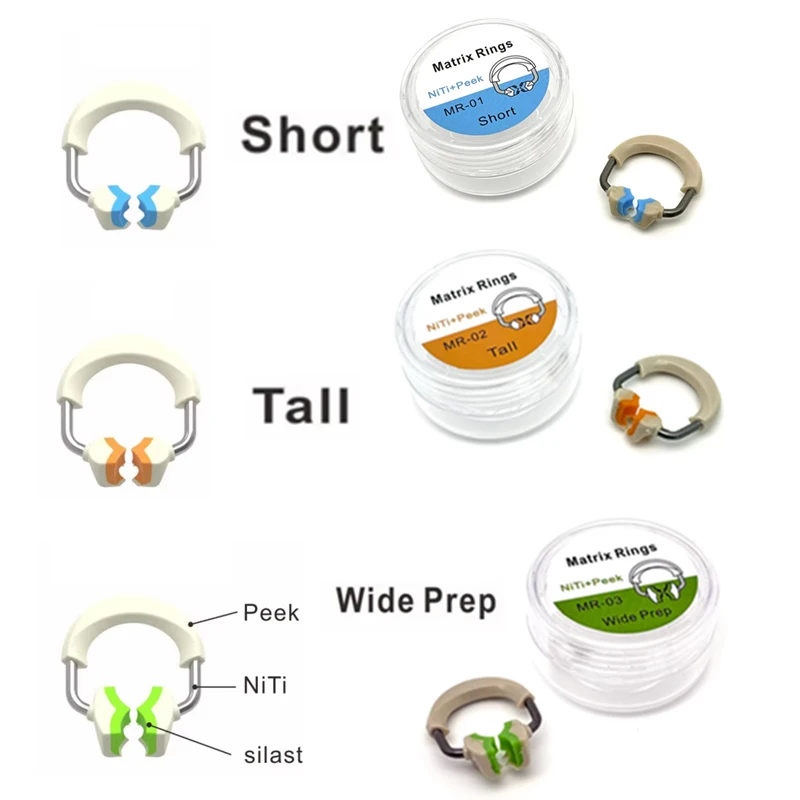 

Набор стоматологических матриц, контурные матрицы, клип-кольцо, матричные ленты, клиновой пластиковый комплект, стоматологический инструмент, инструмент