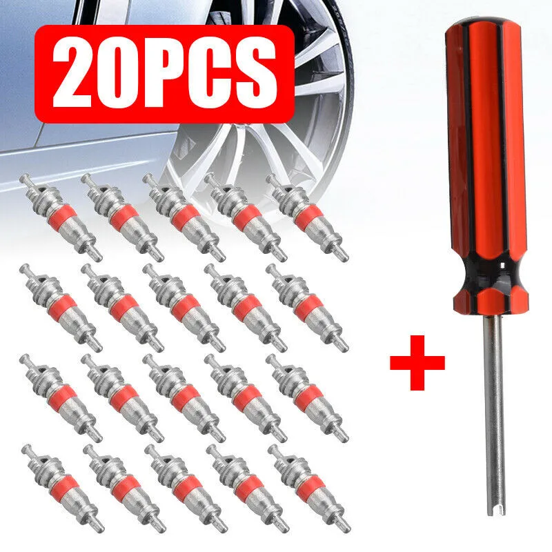 Nova marca de alta qualidade prático núcleo da válvula do pneu inserção acessórios com ferramenta removedor 120mm peças roda da motocicleta