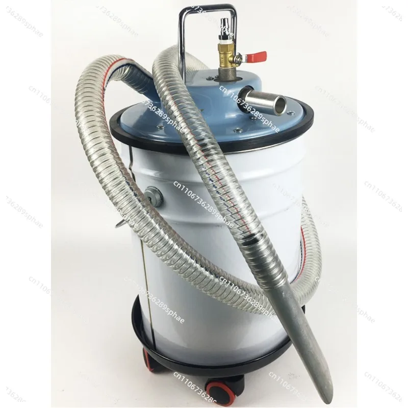 Pneumatic Vacuum Cleaner Industrial dust removal cleaning strong cyclone dust collection bucket rack