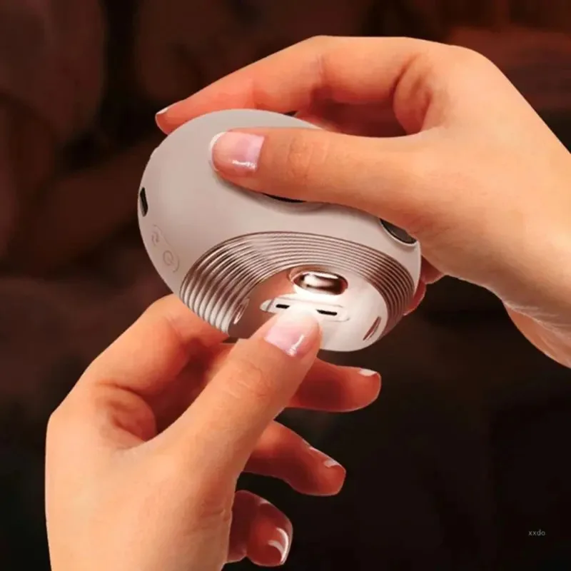 3-in-1-Schärfen und Polieren von lila gerösteten Nägeln, elektrische Maniküre, Heim-Nagelschleifer, Nagelknipser für Babys und Kinder, Nagelfeile