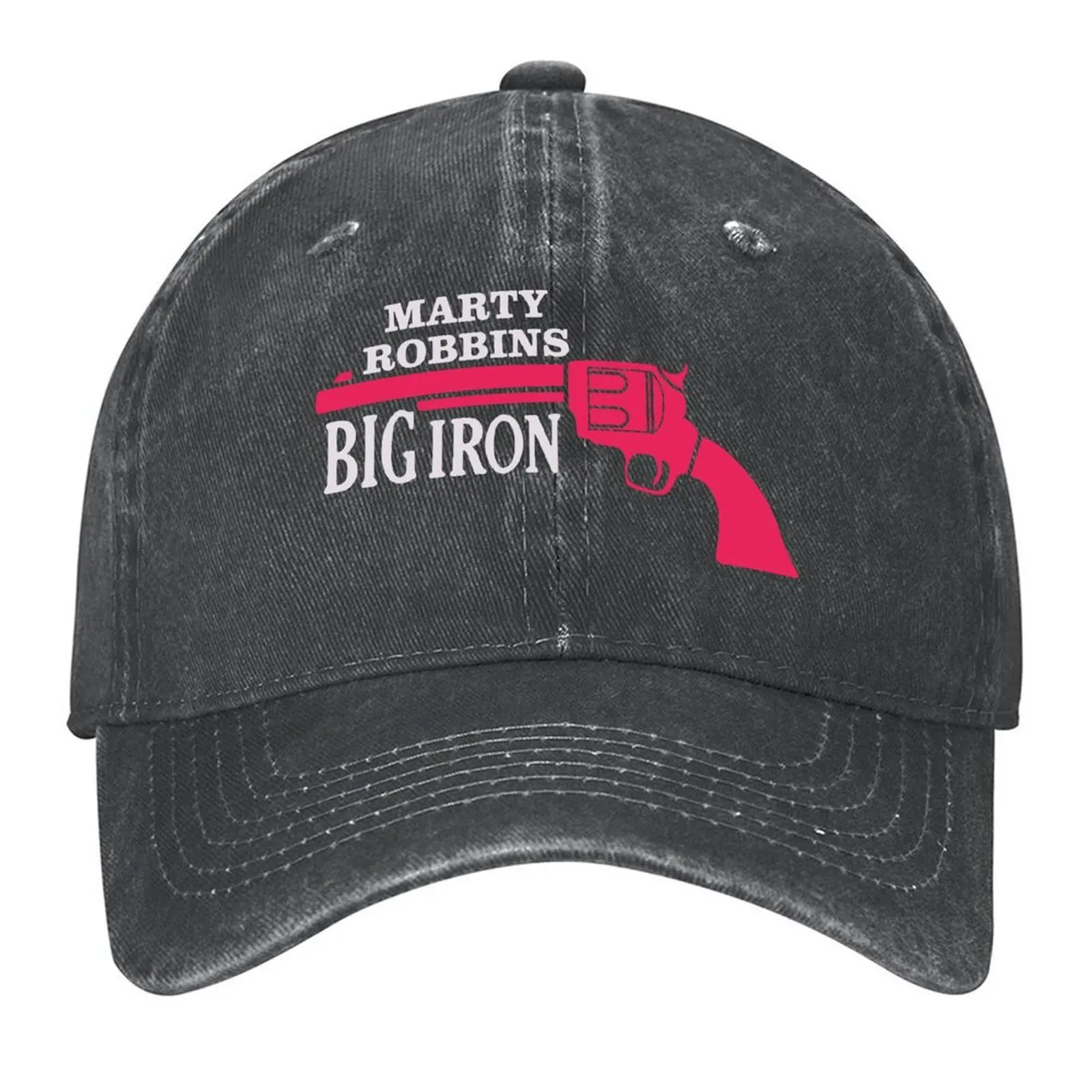 

Marty Robbins - Big Iron White Baseball Cap Thermal Visor custom Hat Hat men Funny hats Men Women's