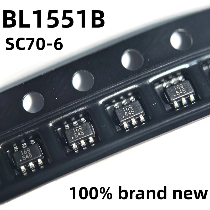 20pcs SMD BL1551B I69 SC70-6 single-pole double-throw analog switch IC chip 100% brand new