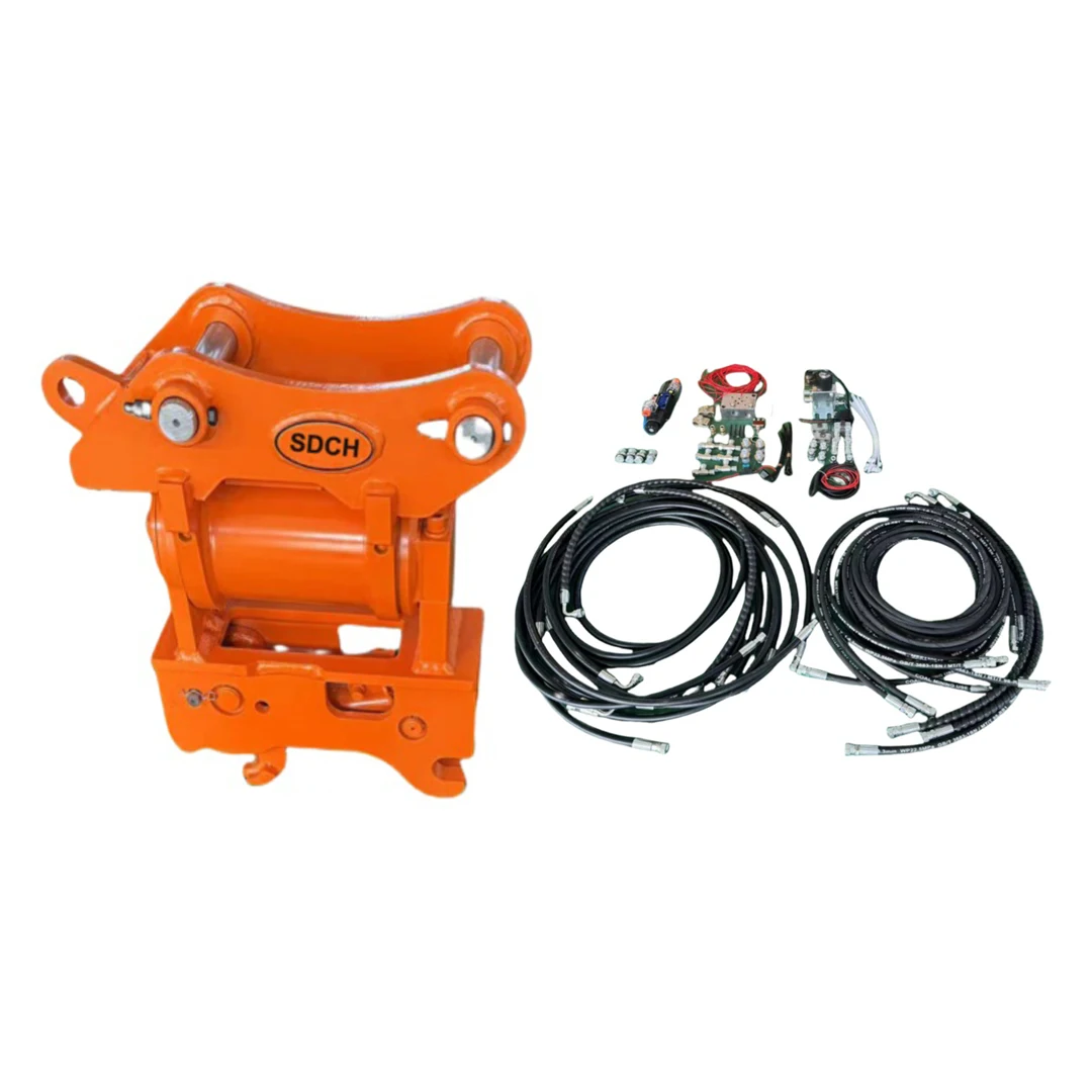 Backhoe Attachment Tilt Hydraulic Quick Coupler Quick Hitch for 3cx 580