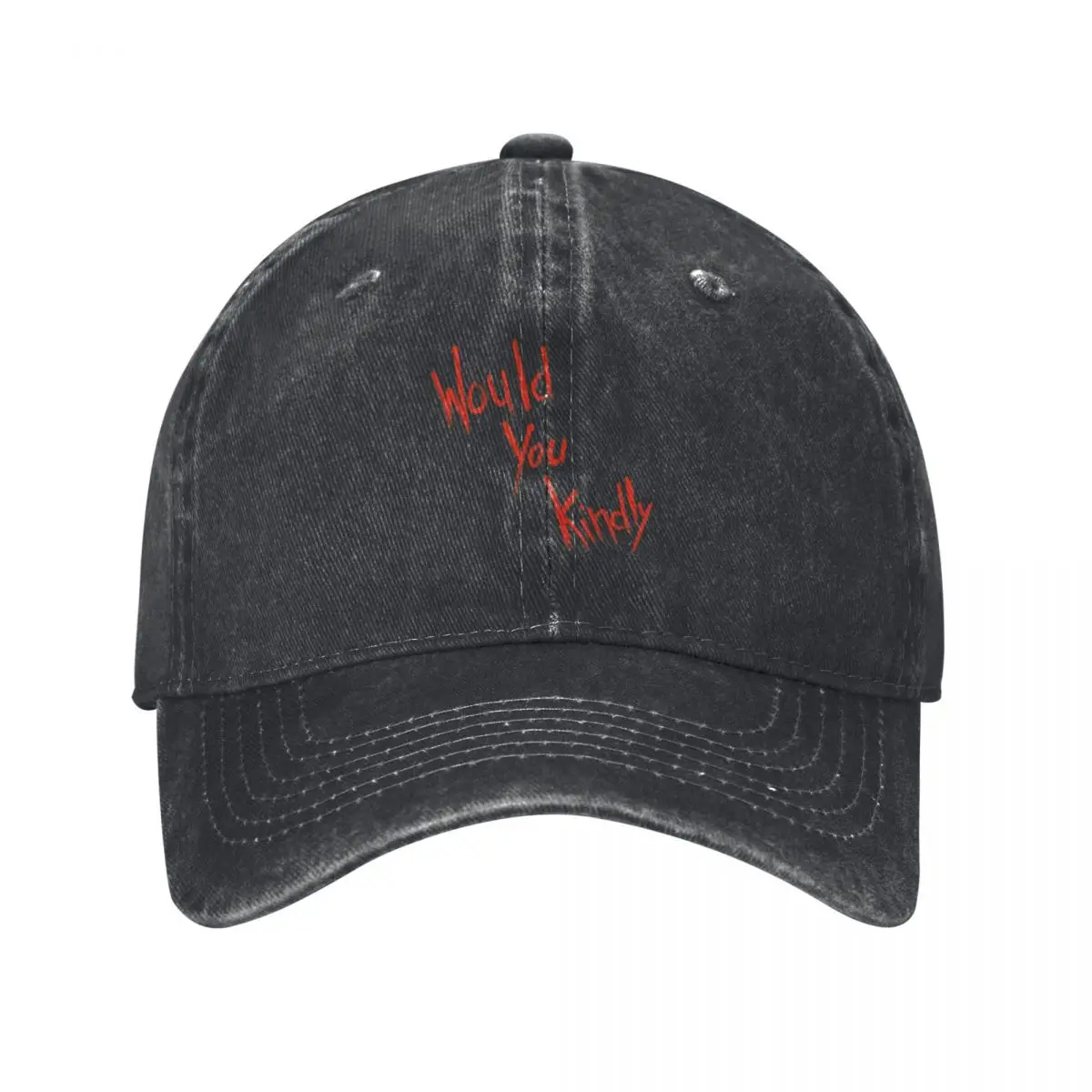 Would You Kindly Baseball Cap fishing hat Trucker Hat Trucker Cap Snap Back Hat Ladies Men's