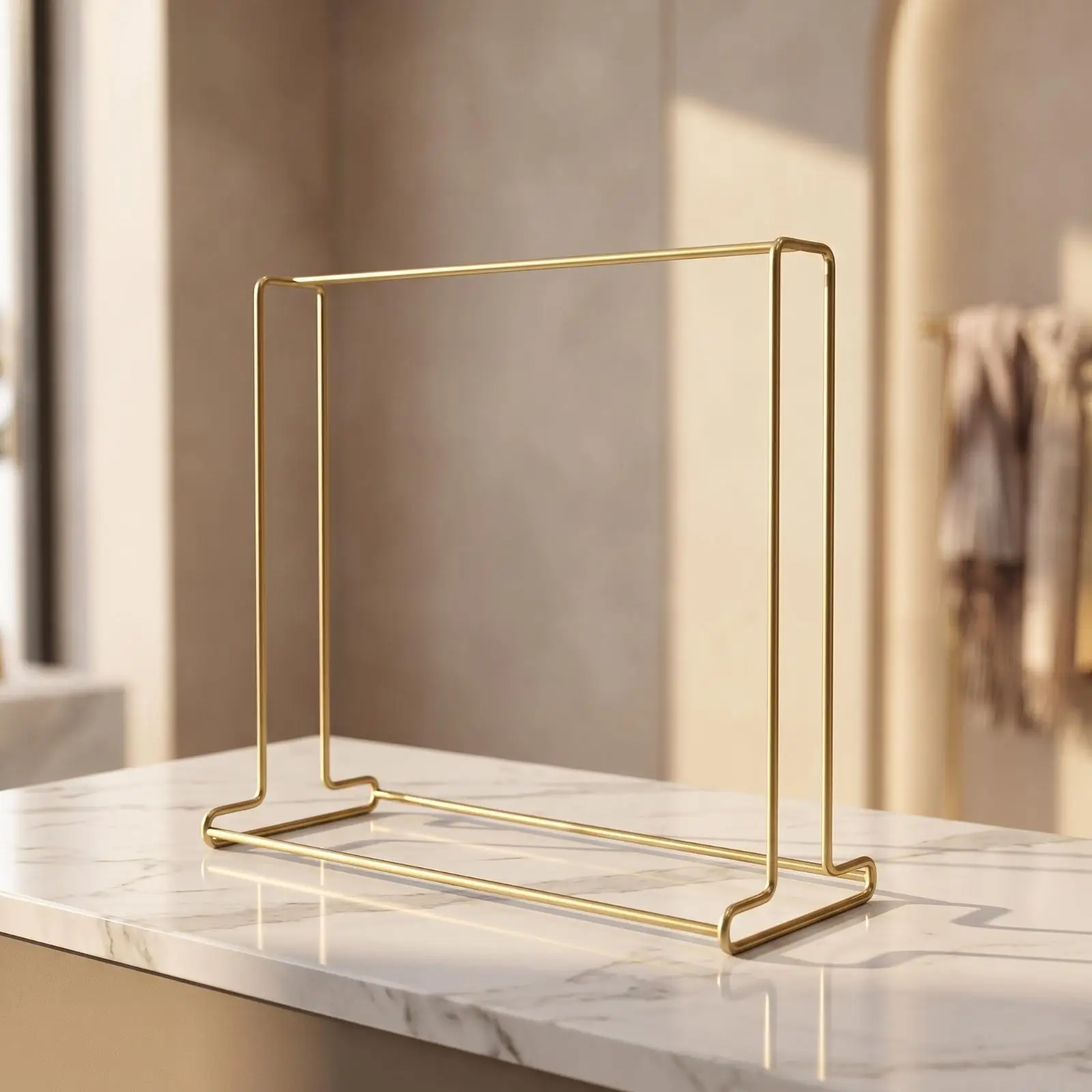 Underwear Display Rack Freestanding Metal Wire Display Rack Simple Open-Frame for Retailers, Retail Stores, Countertops