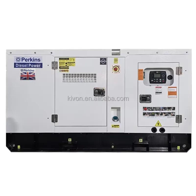 Stock 20kva 30kva 50kva 60kva Silent 15kva Generator Set for Engine 50kw Rated Power Remote Control