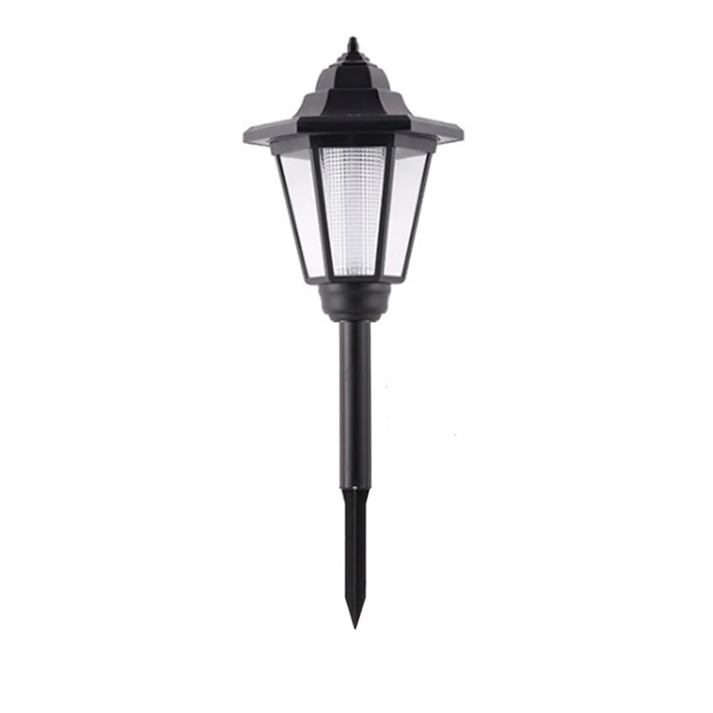 1pcs LED Solar Lamp Garden Decor LED Light Outdoor Waterproof Solar Powered Lawn Lamp Patio Pathway Courtyard Landscape Light