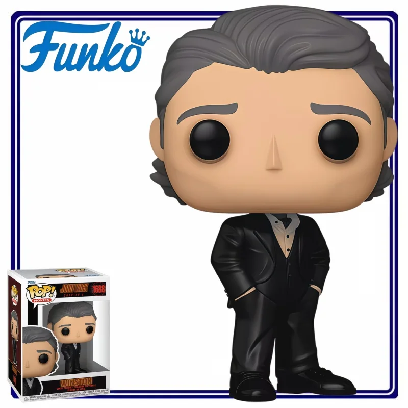 Funko Pop! Figura Coleccionable de Vinilo Premium de Winston de John Wick Capítulo 4, Decoración para Escritorio, Regalo para Fanáticos de Películas de Acción