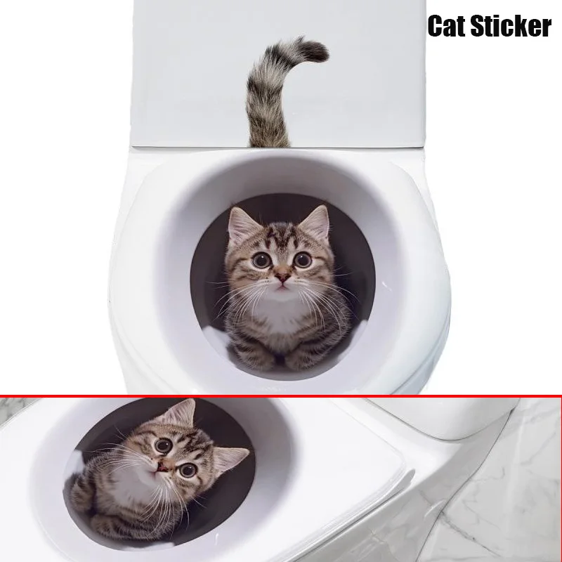 1PC Funny Cat Toile…