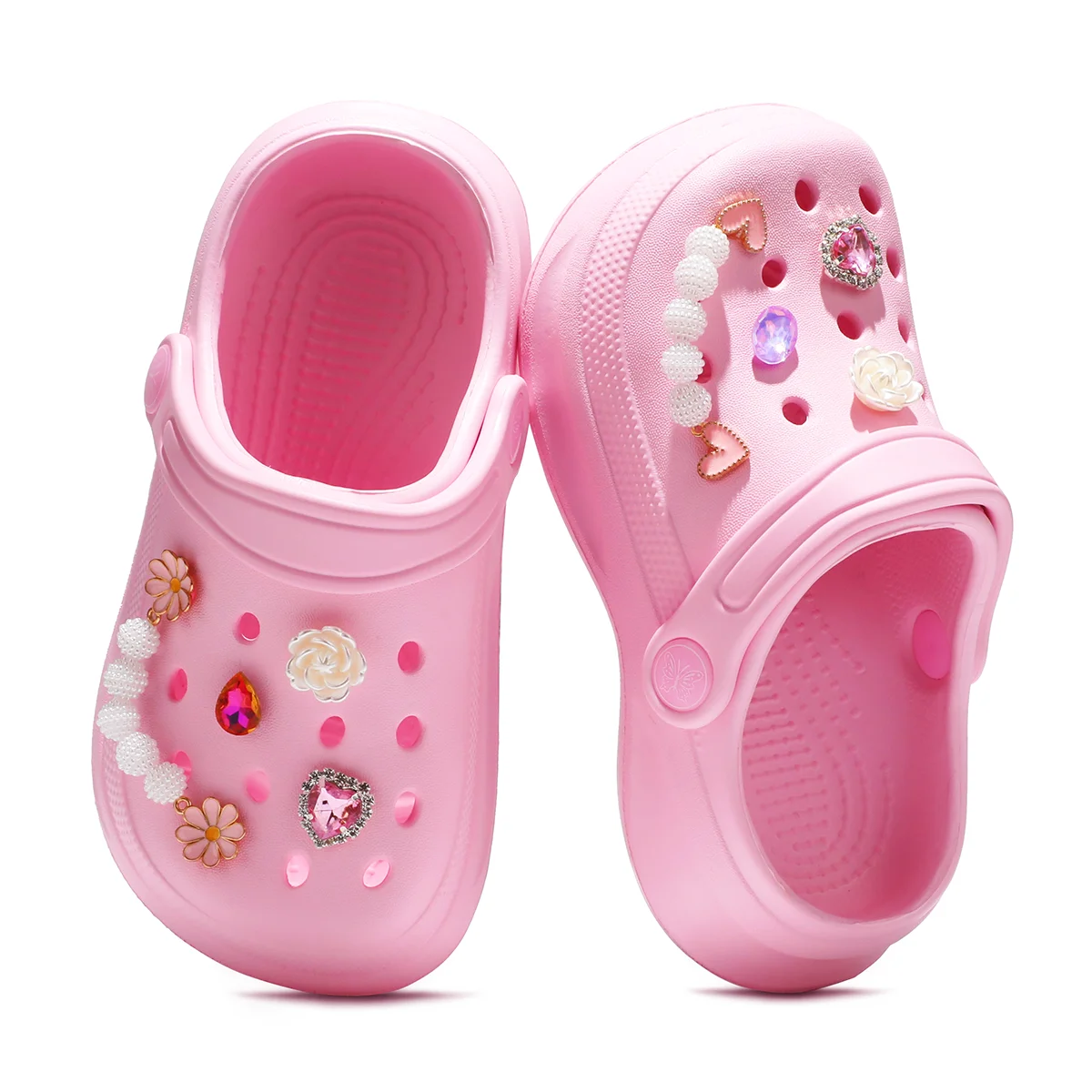 Kinder-Clogs und Pantoletten, Leichte EVA-Gartenschuhe, Rutschfeste Kindersandalen, Atmungsaktive Slip-On-Schuhe für Drinnen und Draußen 168 – Detail 11