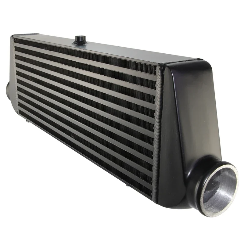 Zwart/Zilver Universele Bar & Plaat Front Mount Intercooler 500*180*64 Fmic 2.5 "In/Outlet Turbo