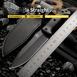 High quality multifunctional fixed blade - outdoor camping, rescue, and emergency survival knife, men's gift