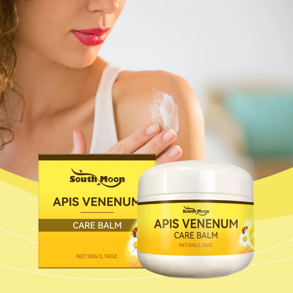 

SOUTH MOON Bee Venom Body Lotion moisturizes and nourishes easily, gently repairs and soothes the skin