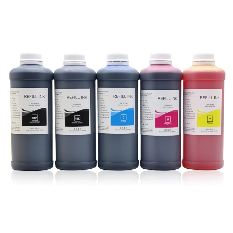 Imagem -04 - Recarga Tinta Corante para Impressora Epson Surecolor Cores T3000 T5000 T7000 T3070 T5070 T7070 T3270 T5270 T7270 T3200 T5200 T7200 500ml