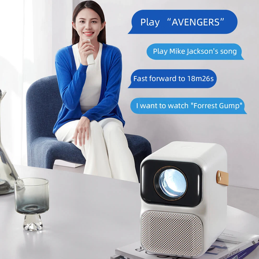 

Wanbo T6 Max Portable Mini Projector for Home Android 9 1080p Full Hd LED Video Beamer