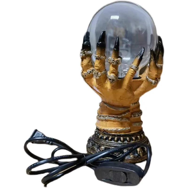 

Resin electrostatic induction negative ion magic ball crystal ball new strange ornament scene arrangement props ghost hand magic