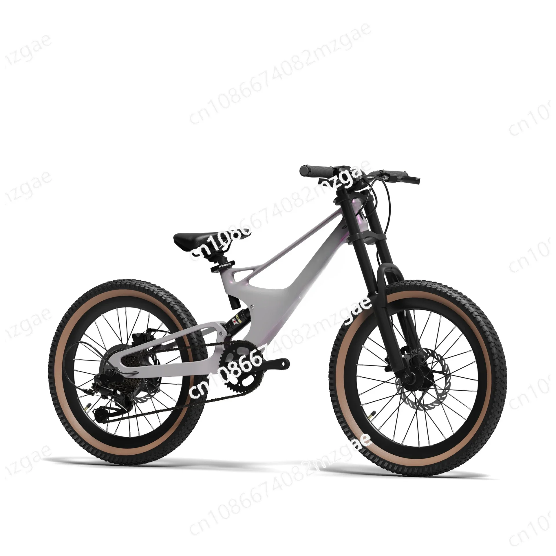 22 inch magnesium alloy soft tail bicycle for students to ride outdoor mountain bikes