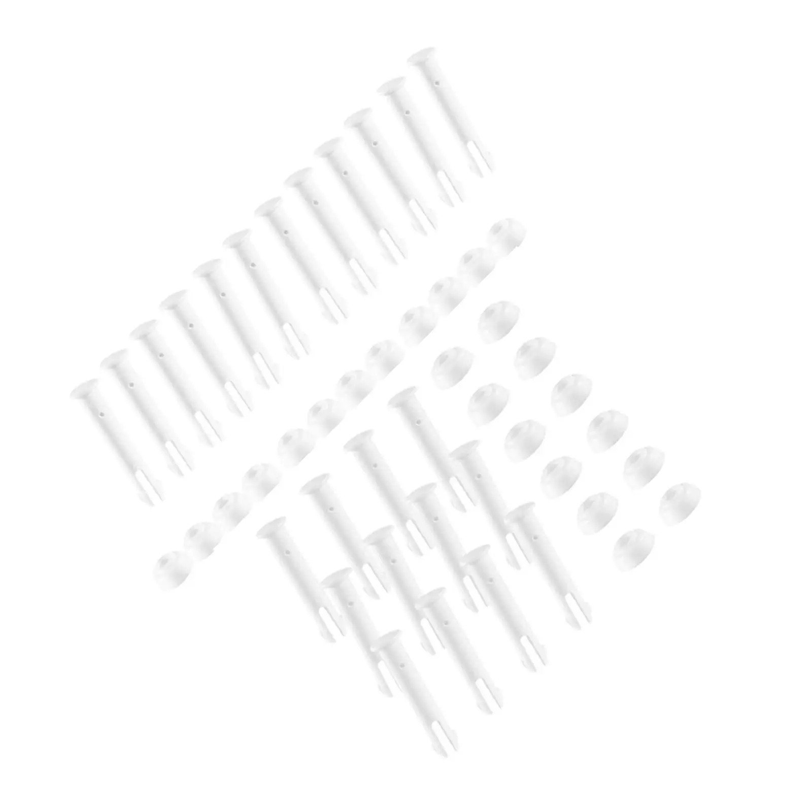 

24Pcs Pool Joint Pin Accessory Plastic Swimming Pool Joint Pin Replacement Parts Easy Install Resumes Operation Immediately
