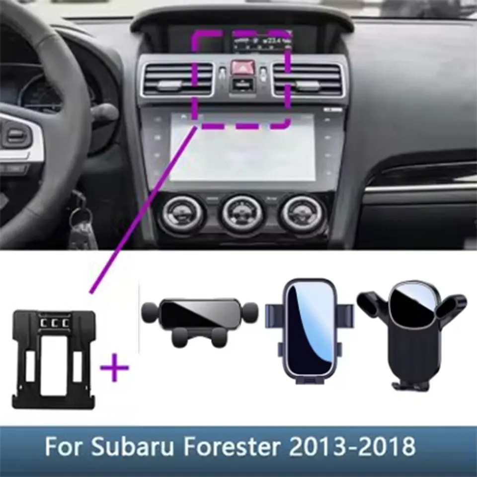 

For Subaru Forester 2013 2014 2015 2016-2018 Car Phone Holder Special Fixed Bracket Base Accessories