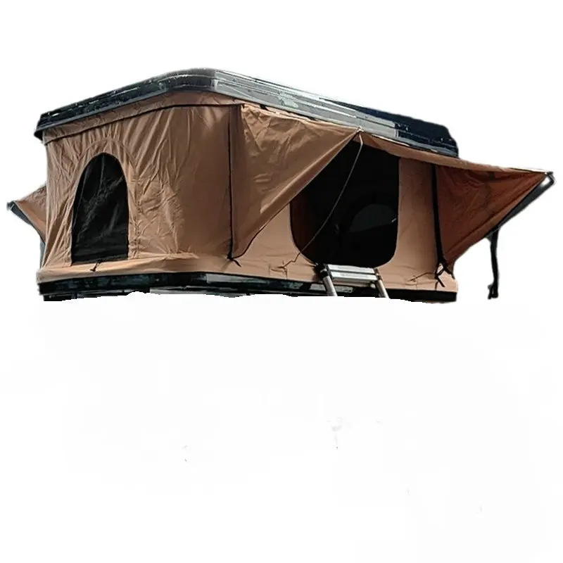 Oxford Roof Tent for Car Hard Top Four-Season Waterproof Triple Layer Foldable Camping Tent Helicopter Compatible Self-Driving