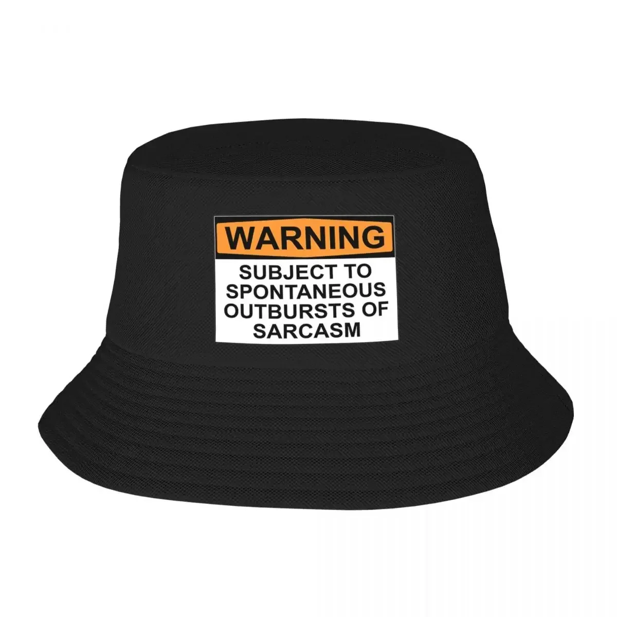 Warning Subject To Spontaneous Outbursts Of Sarcasm Bucket Hats Panama For Man Woman Bob Hats Fisherman Hats Beach Fishing Caps