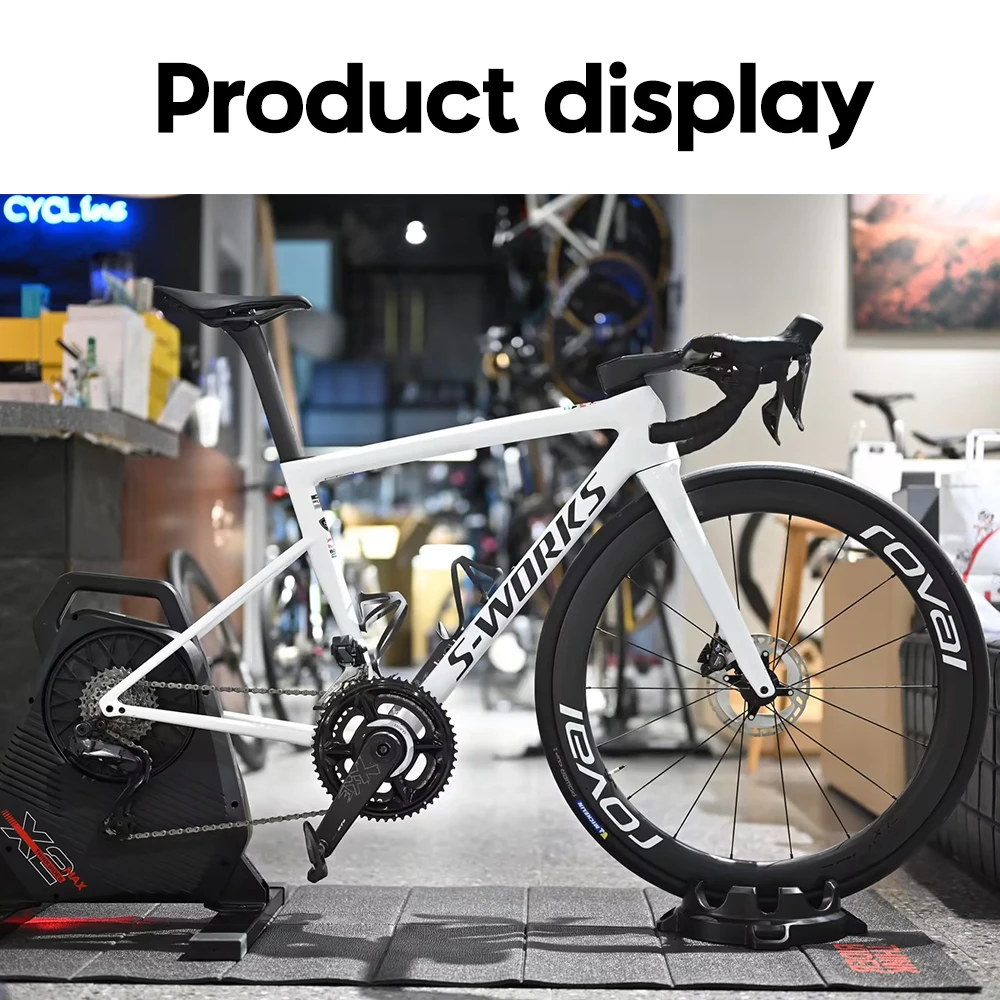 ThinkRider Bike Trainer Front Wheel Block, Suitable for 700C, 26/27.5/29 inch  Tire，Indoor Bike Trainer Stand Front Wheel Holder