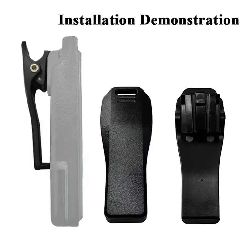 Y44A 10pcs BP271 BP272 Battery Belt Clip Support Clips for ICOM ID31A ID51A ID52A IC-705 Two Way Radio Accessory