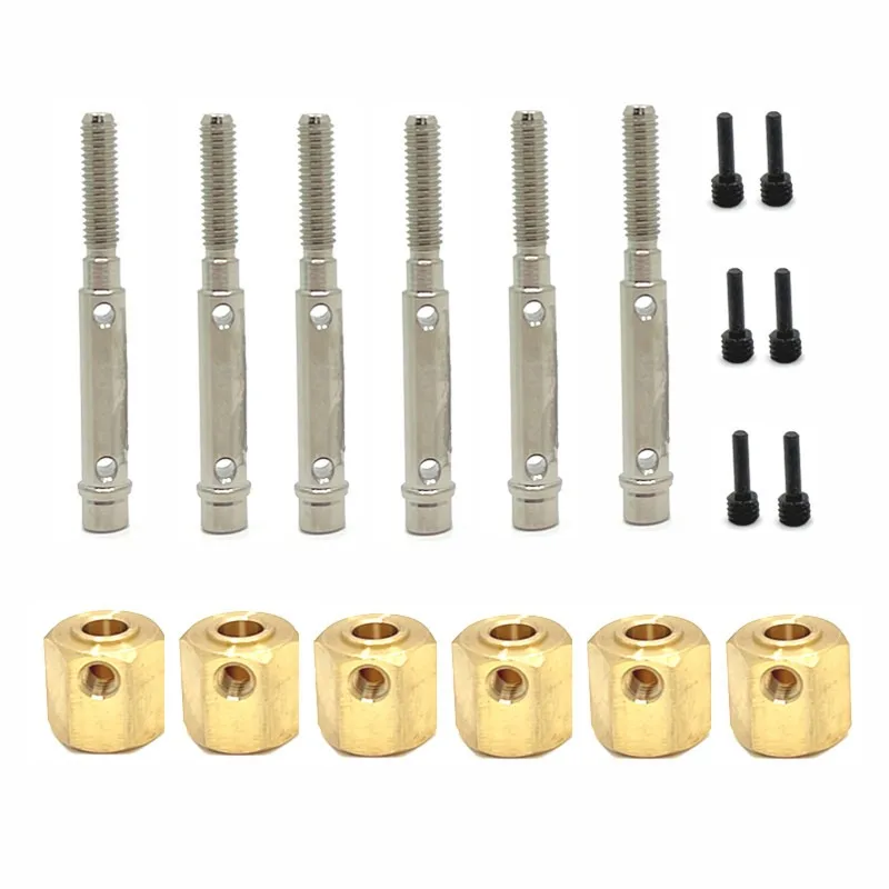 

Upgraded Widened Hubs and Output Shafts for MJX H8H/ YIKONG YK4082/4102/6061 RC Cars 6Brass/Stainless Steel/Quenched Material