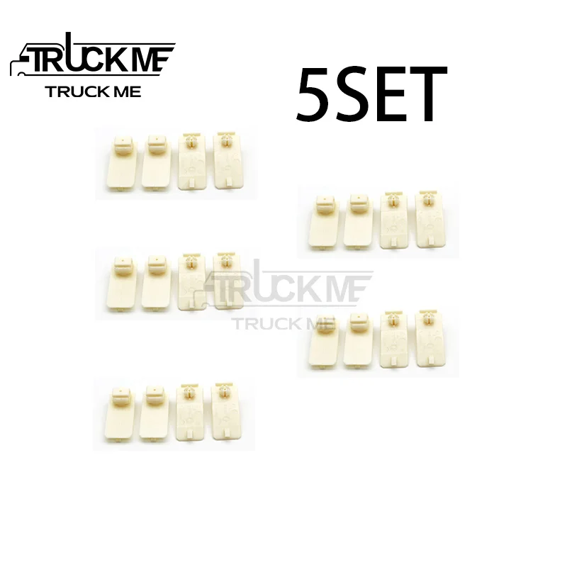 5SET/BOX Seat Repair Kit Slider For Ivecoo EuroStar 93161381 MAN 81623406108 Renaultt Trucks Midliner 5001857868 VOL 20443687