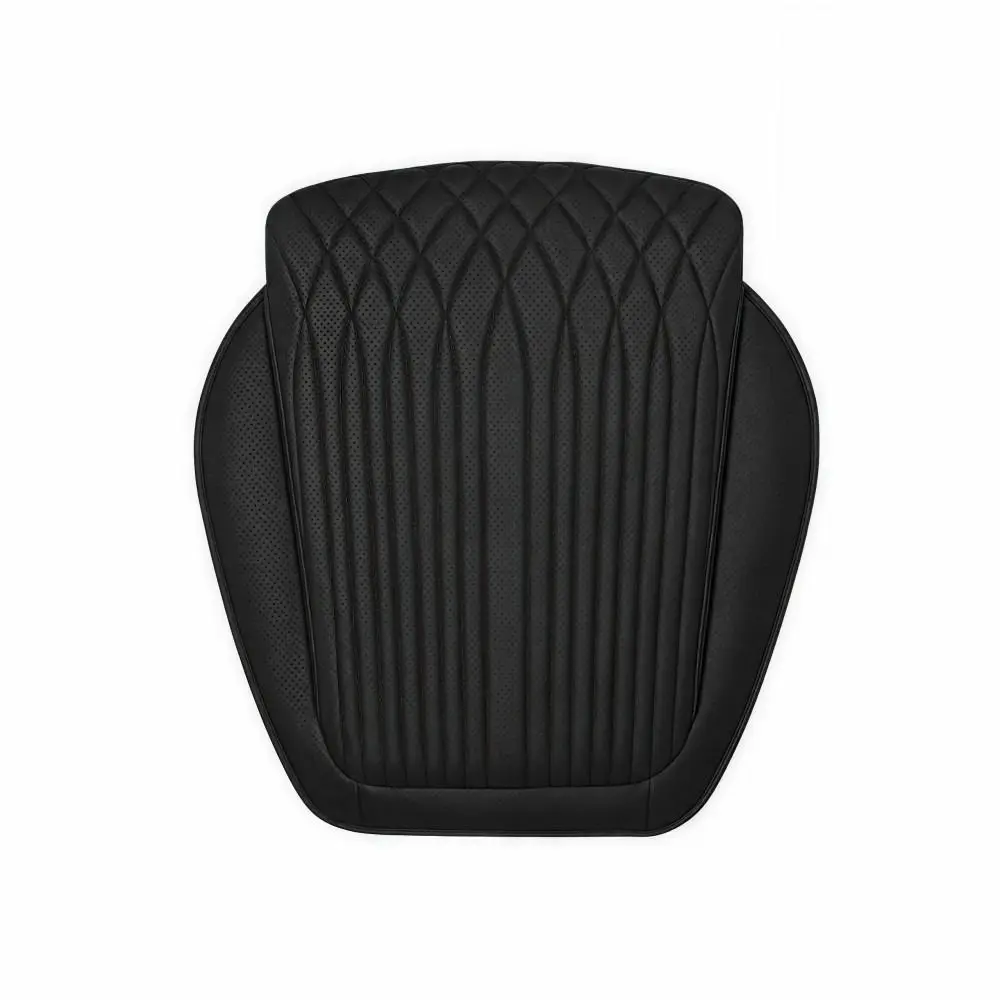 Nappa Leather For Tesla Car Seat Cushions Breathable Absorb Sweat Car Seat Pad Memory Foam High Rebound Four Seasons Cushion