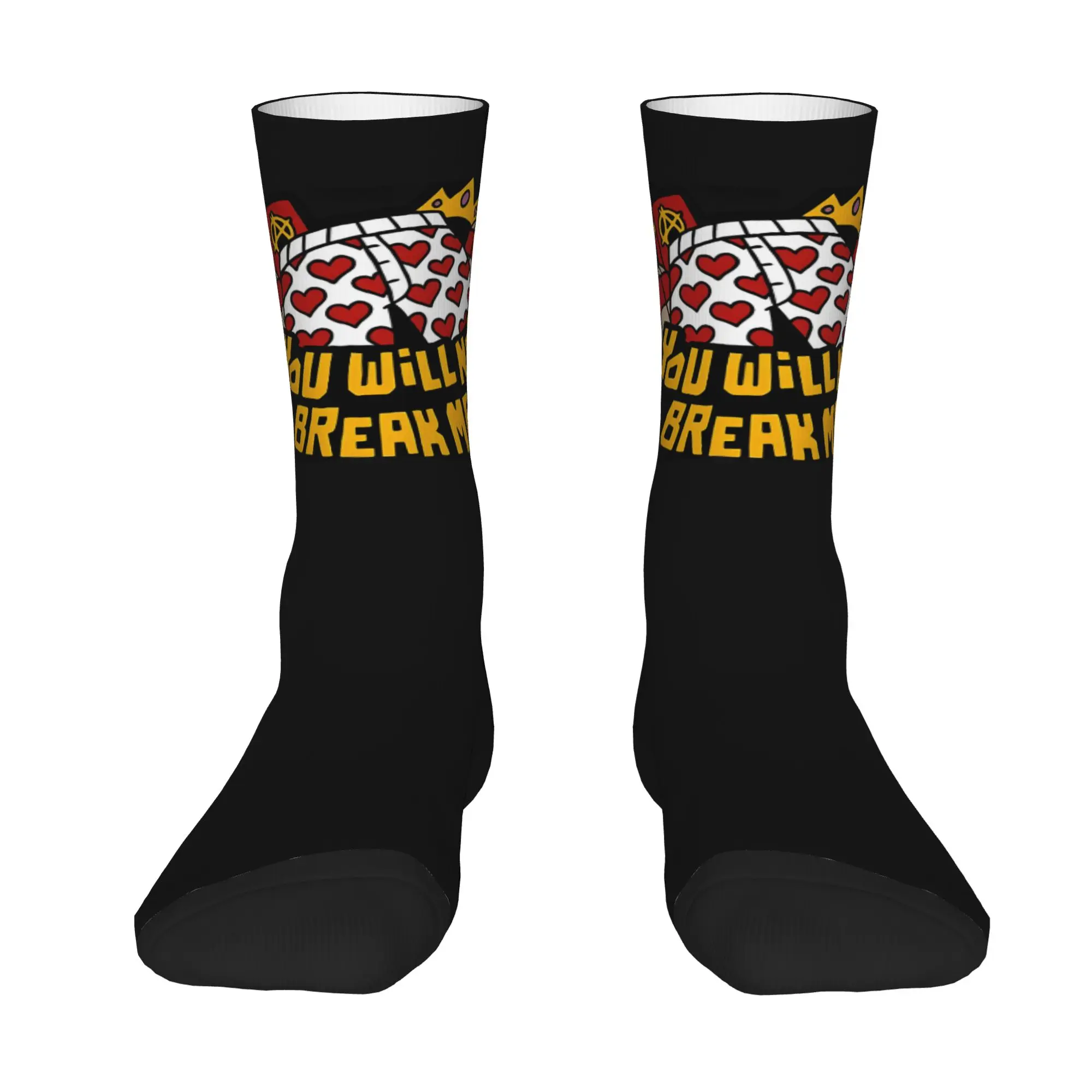 Funny Sock  Dungeon Crawler Carl 1 Vintage Quality Pattern Printed Men Crew Socks Novelty Men's Socks