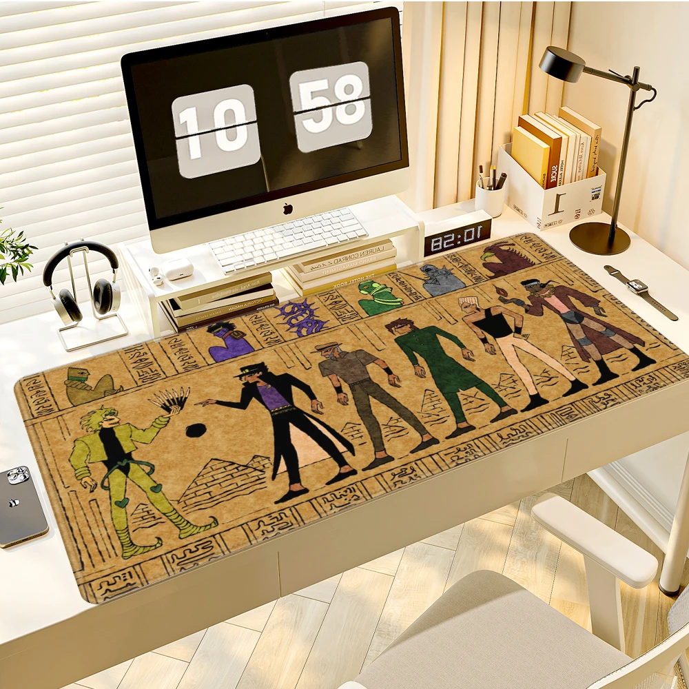 

New HD Printing Jojo Bizarre Adventure Mouse Pad Gamer Keyboard Pad Non-slip Mousepad Anime Gaming Accessories Mice Pad Desk Mat