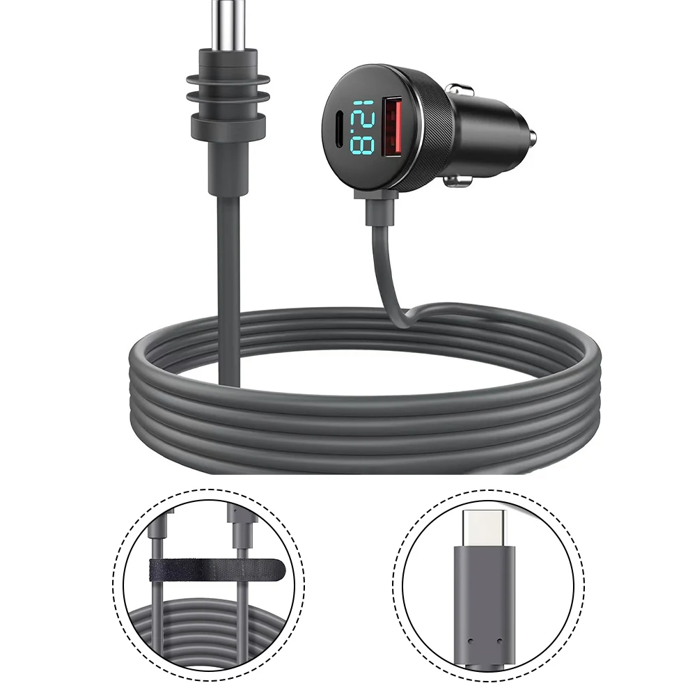 Diverse Application Car Charger Cable Supporting the Connection of Multiple Devices Including the For Starlink Mini