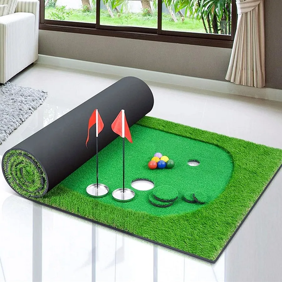 Custom Large Putting Green Professional Mini Golf Course for Indoor and Outdoor Use Golf Training Aidpromote sales
