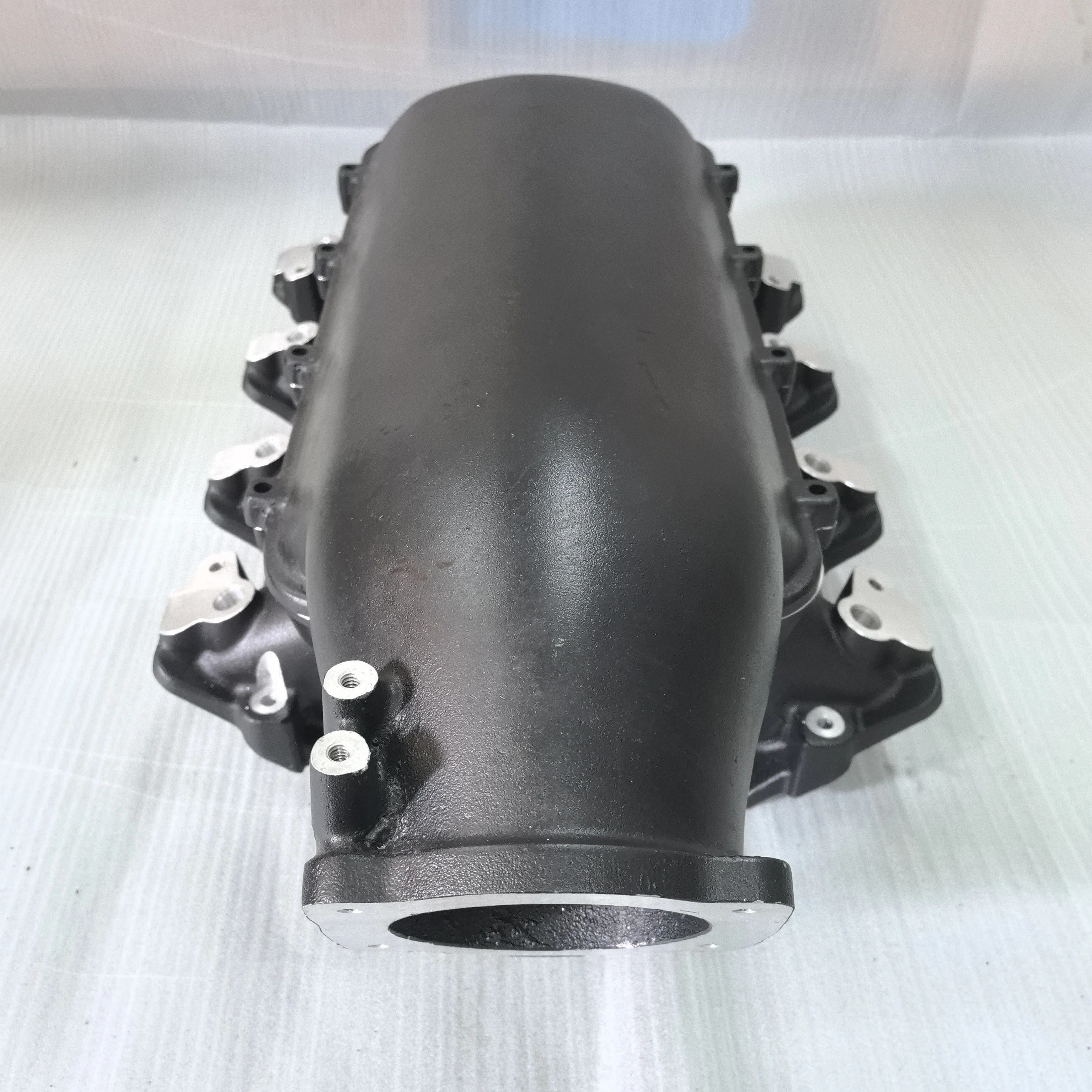 Black LS Lo-Ram EFI Intake Manifold  Manifold Fit gm  LS1/LS2/LS6 with Fuel Rail Kits