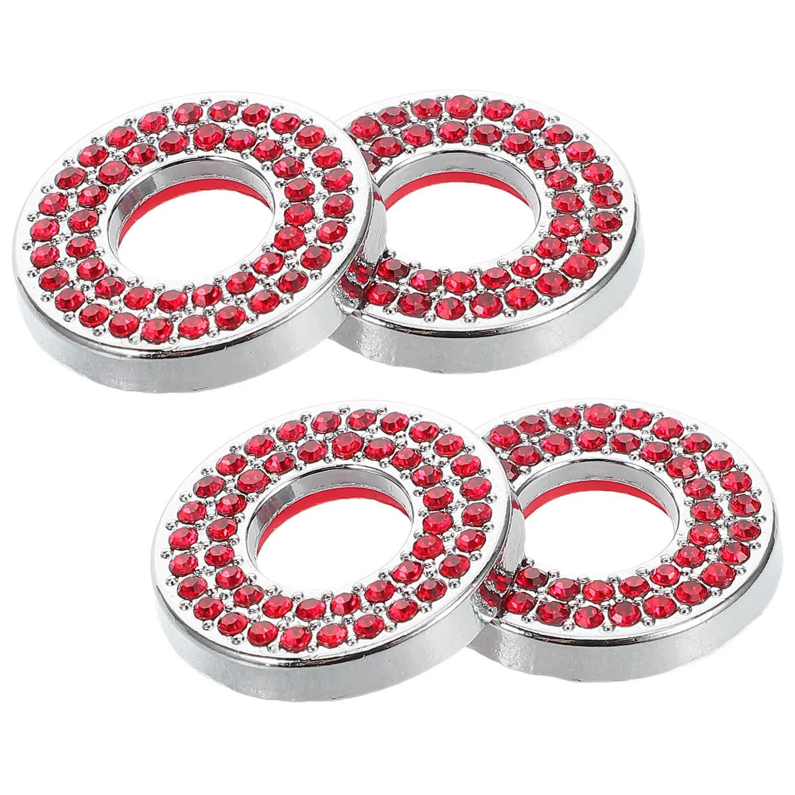 4 pcs Car Door Lock Cover Universal Latch Protector Halloween Christmas New Year Door Lock Pin Cover Car Door Lock Pin Cover