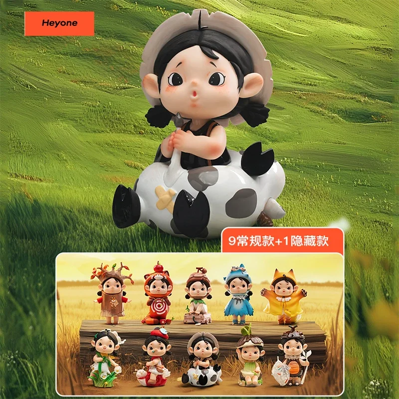 Heyone Yancy A Wonderful Me Ble In Forests Series Blind Box Figura anime Guess Bag Ornamento Figurine Decorazioni per la casa Modello di bambole