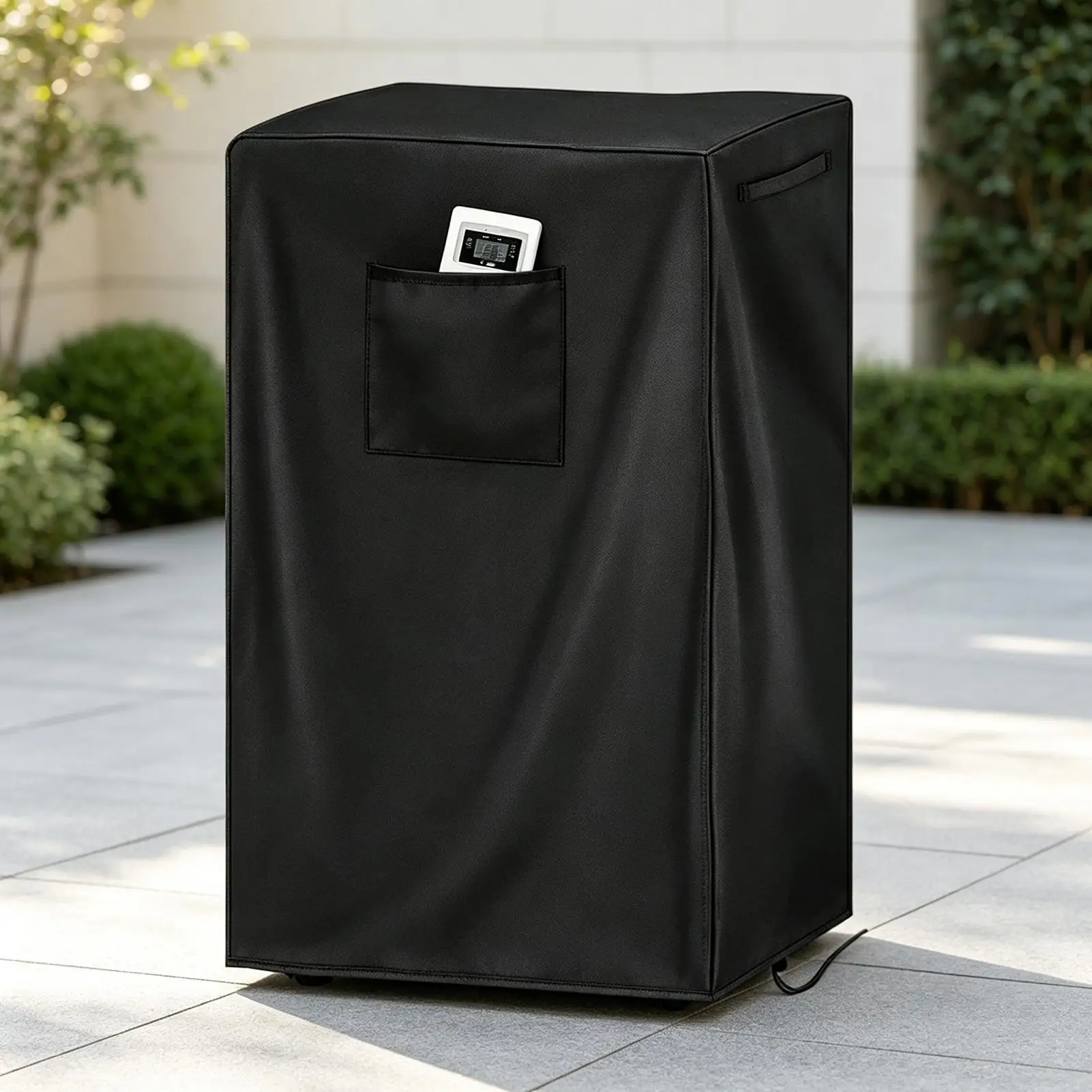 40x46x75cm Air Conditioner Cover with Pocket, Dustproof Waterproof Protector for Indoor Mobile AC, Home Dorm Office Garage
