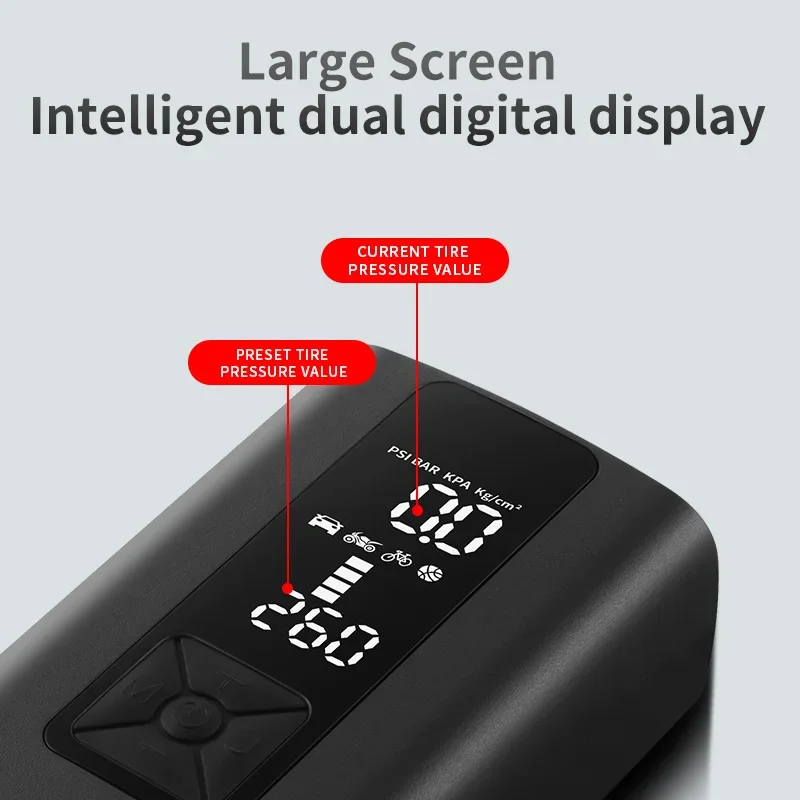 ضاغط هواء محمول مضخة هواء للسيارة مرتبة هوائية قارب سيارة السيارات حاقن الهواء مضخة لسيارة التخييم موبايل إمدادات الطاقة نافخة