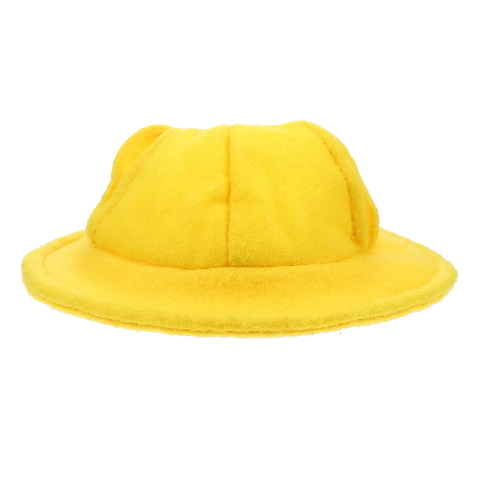 

Желтая мини-шляпка для животных: удобный дизайн для кроликов, морских свинок, хомяков. Идеально для повседневного использования, декора и фотосессий. Маленькая шляпка для питомцев.