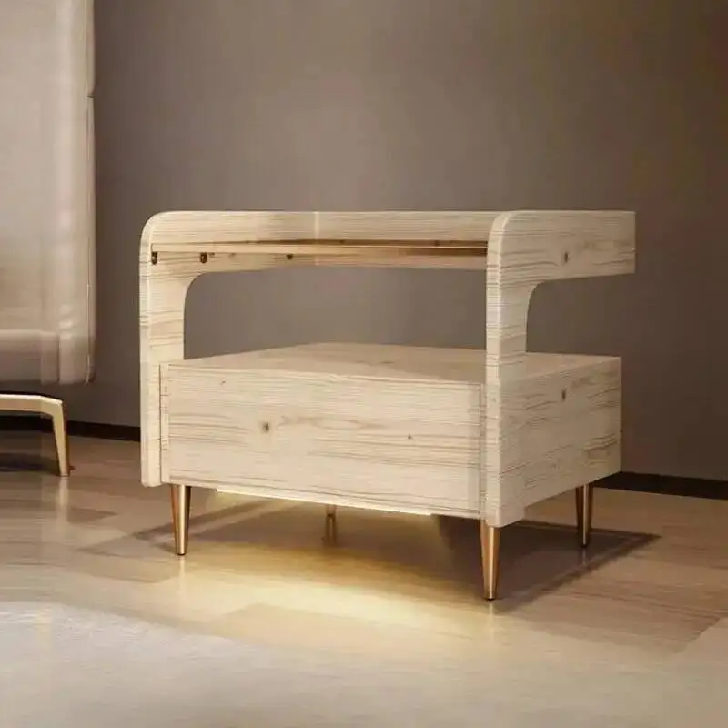 

Угловой столик, прикроватная тумбочка в скандинавском стиле, роскошная прикроватная тумбочка, органайзер для хранения ящиков, мебель для дома Comodino YX50NT
