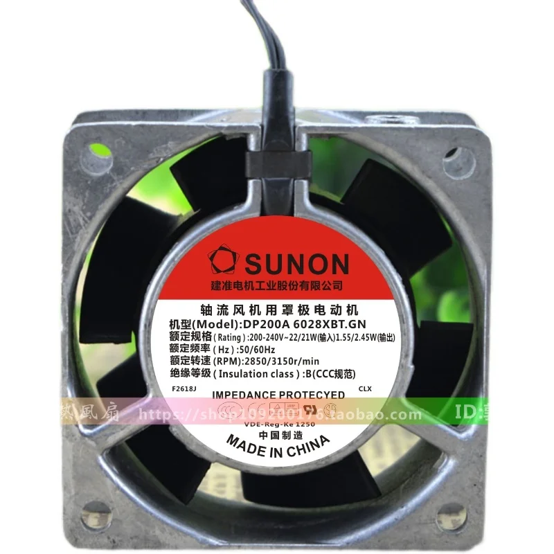 NEW ORIGINAL DP200A 6028XBT.GN 220-240V 6030 60*60*30 mm COOLING FAN