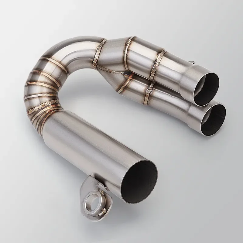 Motorcycle Exhaust Mid-Pipe for  950/950SP 2019-2021 - De-cat Link Pipe for Stock Muffler