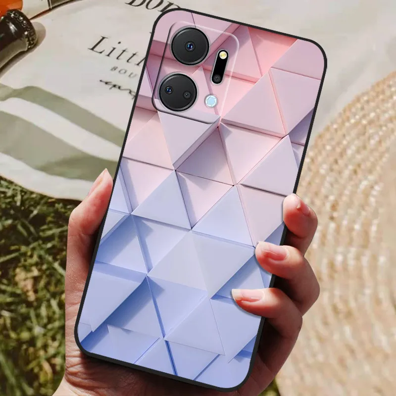 For Huawei Honor X7A Case For Honor X7A Cover Silicone Soft TPU Fundas Phone Case For Honor X7A 5G 6.75 inch Coque Bumper Shells