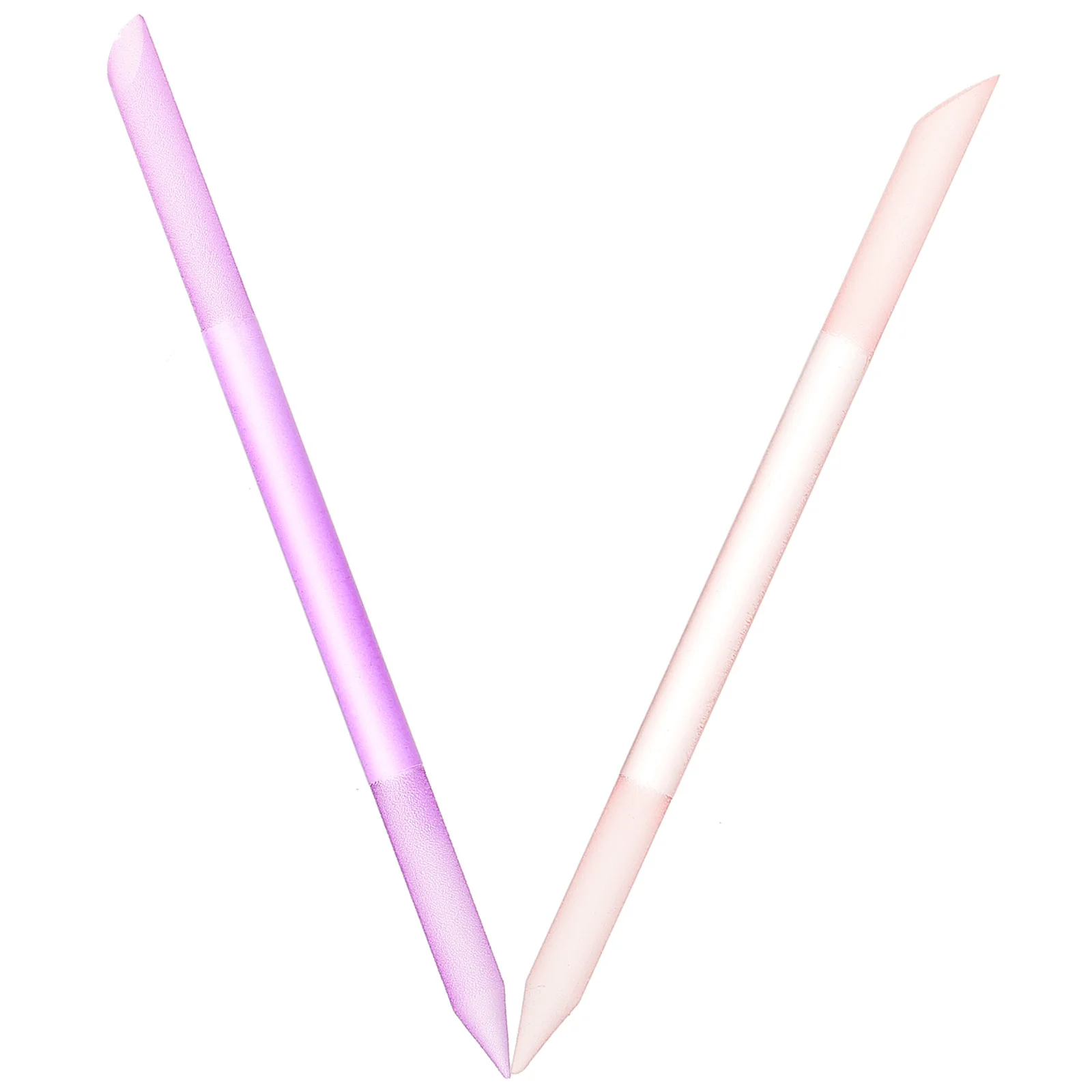 

2Pcs Glass Nail File Portable Fingernail Files for Natural Acrylic Nails Travel Manicure Tool Glass Nail Buffer