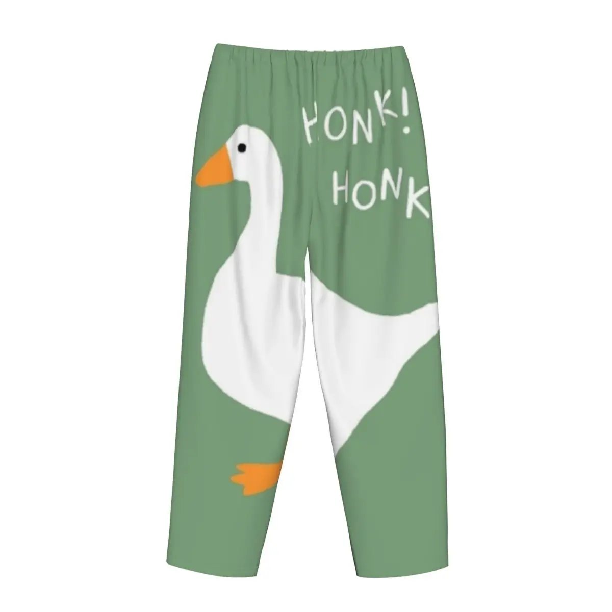 Custom Honk Honk Goose Women Pajama Pants Lounge Sleep Sleepwear Bottoms with Pockets