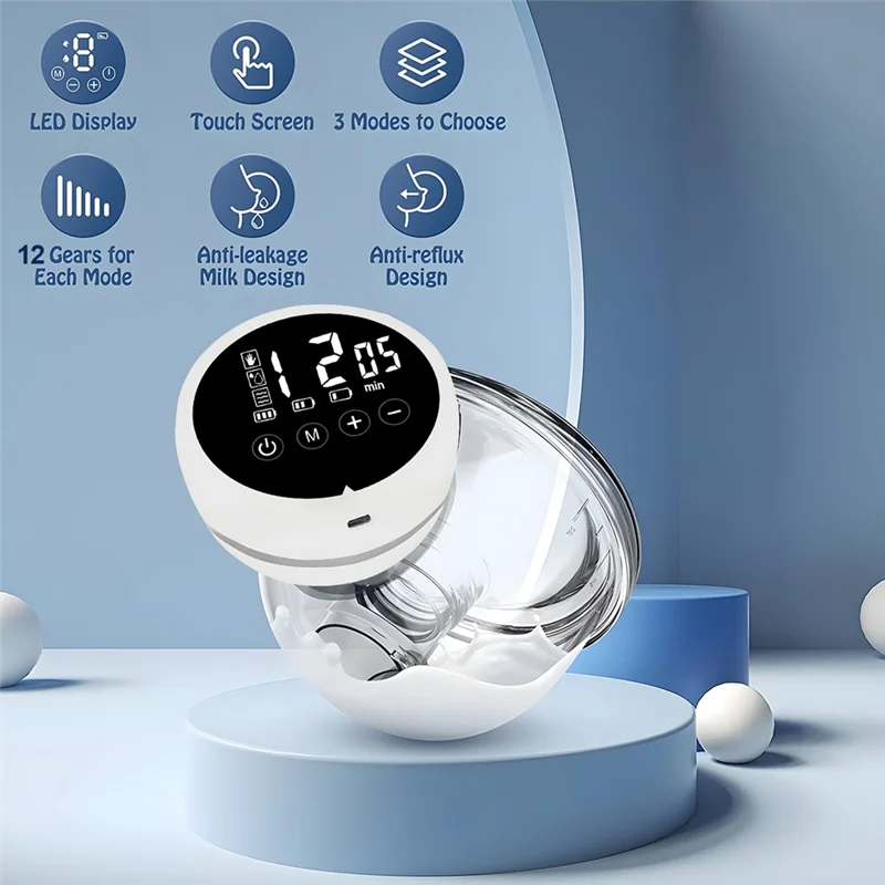 

Y51A-Портативный молокоотсос, носимый электрический молокоотсос без помощи рук, экстрактор молока для матери, удобный молокоотсос