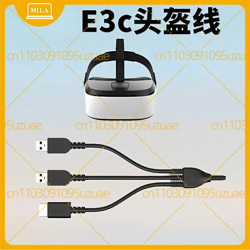 New 3-in-1 VR Cable For DPVR Deepoon E3B E3C E3S VR Headset Repair Part