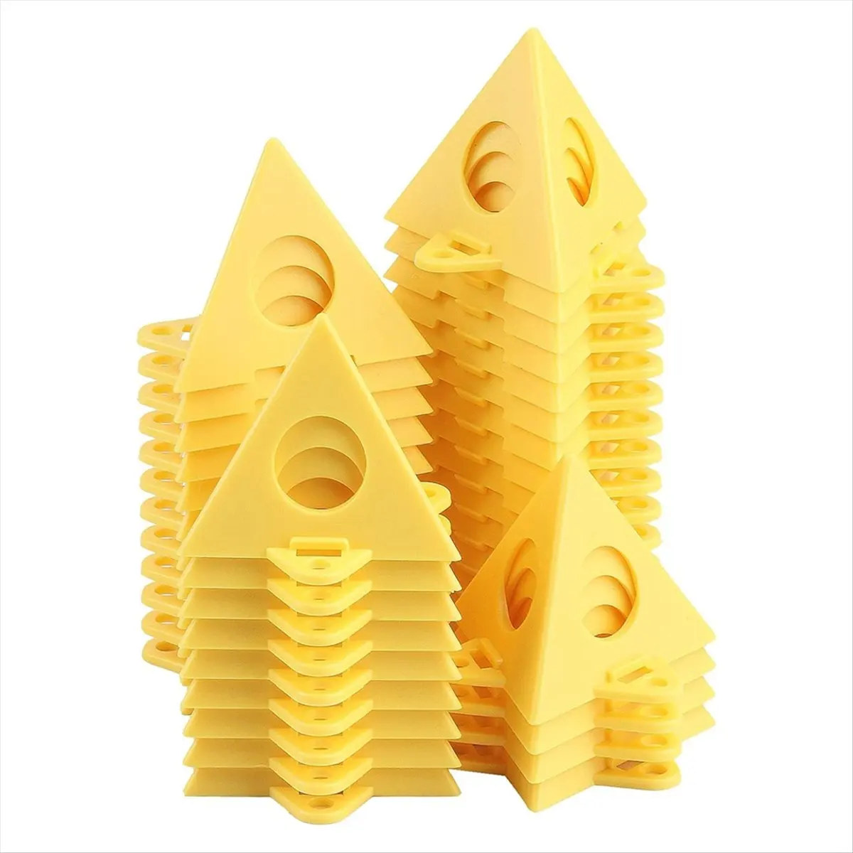 ABFW 80pcs Pyramid Stands, Painters Pyramids, Painter'S Painting Stands Pyramids, Mini Cone Paint Stands for Cabinet Paint